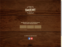 Tablet Screenshot of oakheart.com